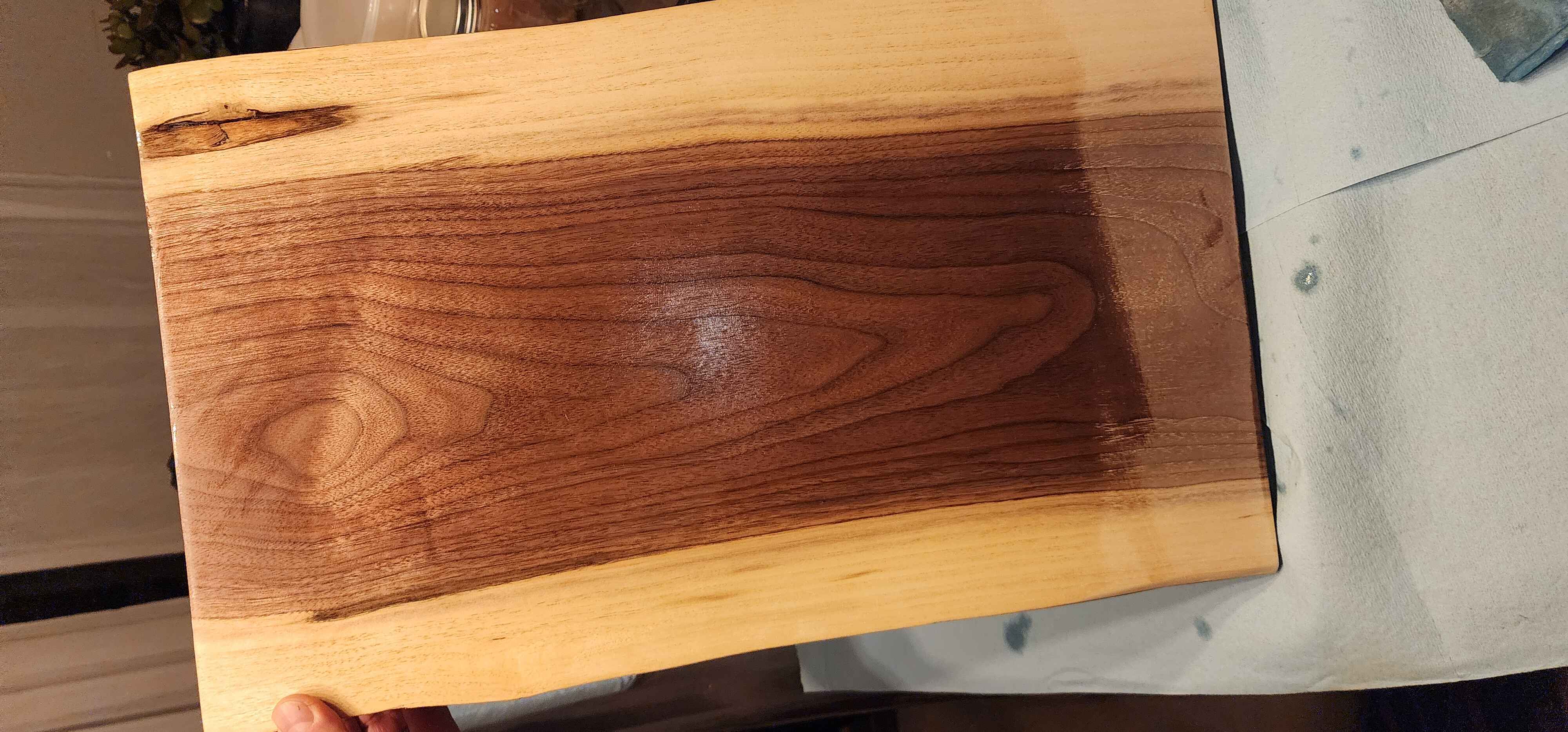 Artistic wooden board