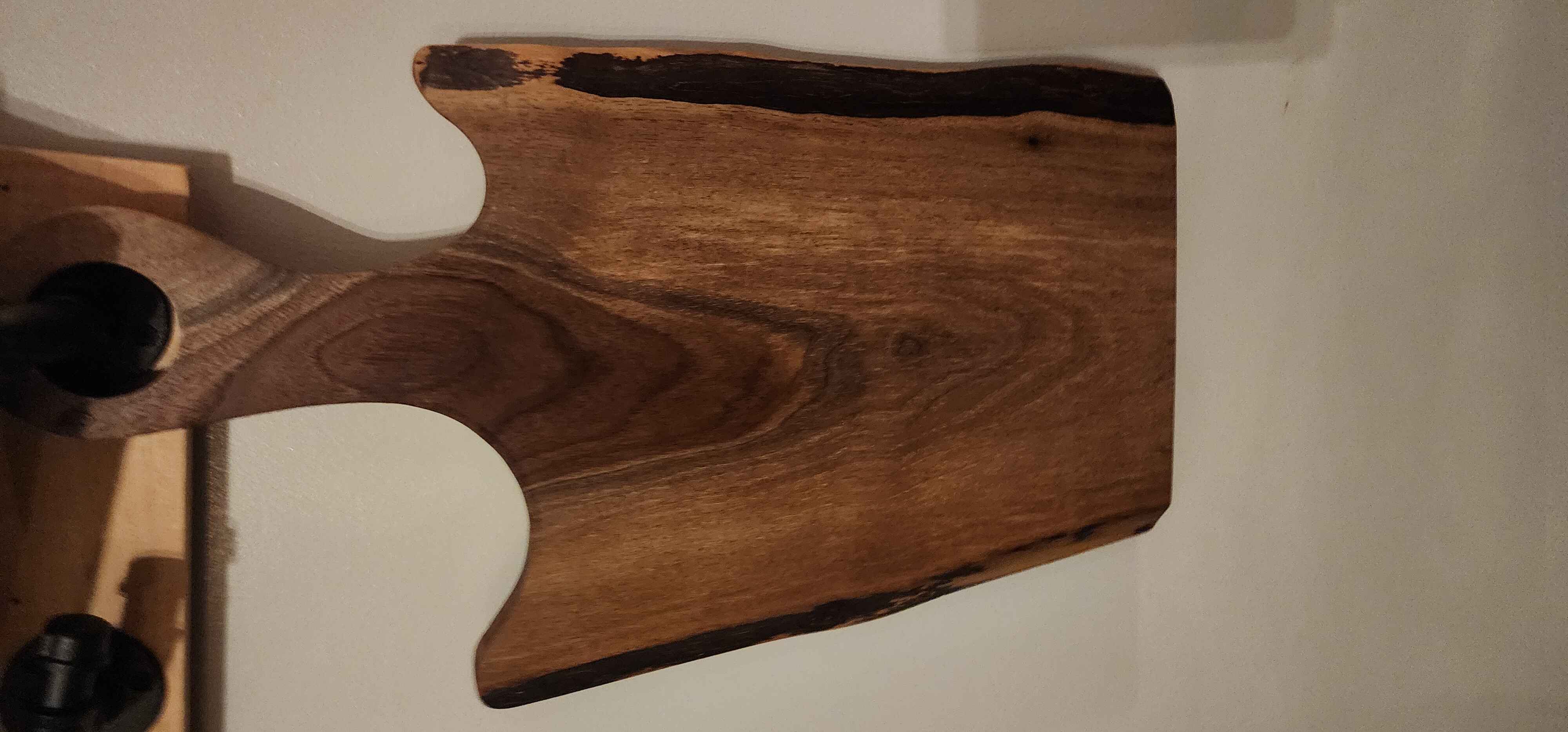 Rustic wooden custom cutting board